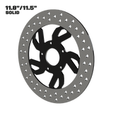 Speed 11" solid rotor in black