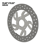 Speed 11" solid rotor in polished