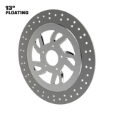 Speed 13" floating rotor in polished