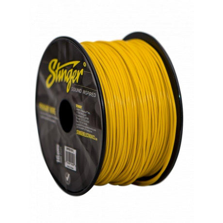 Stinger SPW316YL 16 Gauge Pro Power Wire Yellow 500Ft