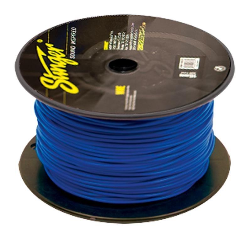 Stinger SPW318BL 18 Gauge Blue Primary Wire, 500 Ft.
