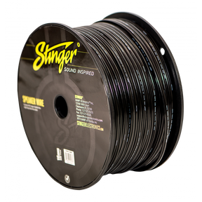 Stinger SPW516BK 16 Gauge Speaker Wire Black 500ft Roll