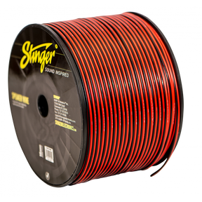 Stinger SPW516RB 16 Gauge Speaker Wire Red and Black 1000ft Roll