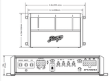 Stinger SPX700X4 Micro 4 Channel 700 Watt Powersports Amplifier