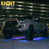 Stinger SPXDK8 8-WAY Expandable Dynamic Rgb Rock Light Kit For Wheel Well / Underbody Vehicle Lighting