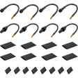 Stinger SPXDMF 8-Pack (4-Male/4-Female) Dynamic Solder-On Connectors with Heat Shrink