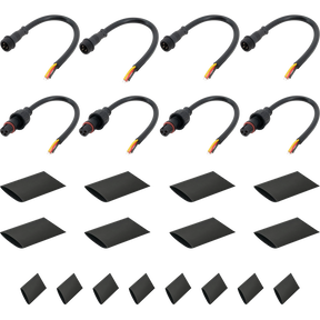 Stinger SPXDMF 8-Pack (4-Male/4-Female) Dynamic Solder-On Connectors with Heat Shrink