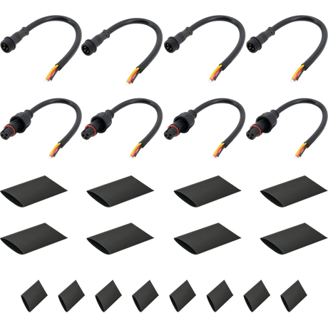 Stinger SPXDMF 8-Pack (4-Male/4-Female) Dynamic Solder-On Connectors with Heat Shrink