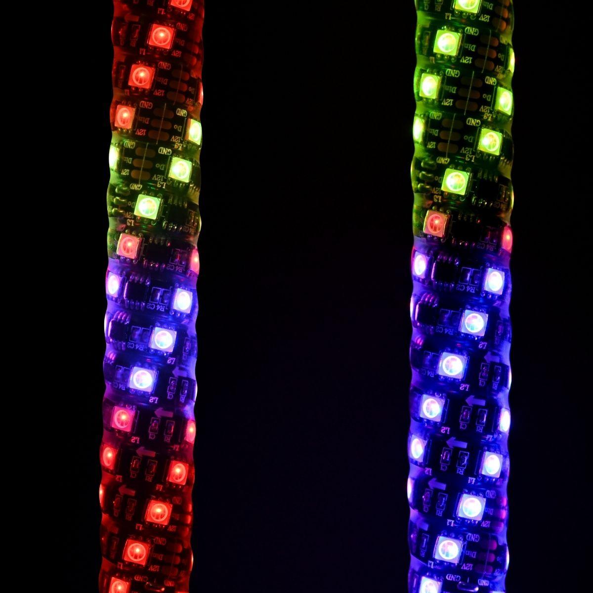 Stinger SPXDW4 4 Foot Dynamic RGB Whip Light