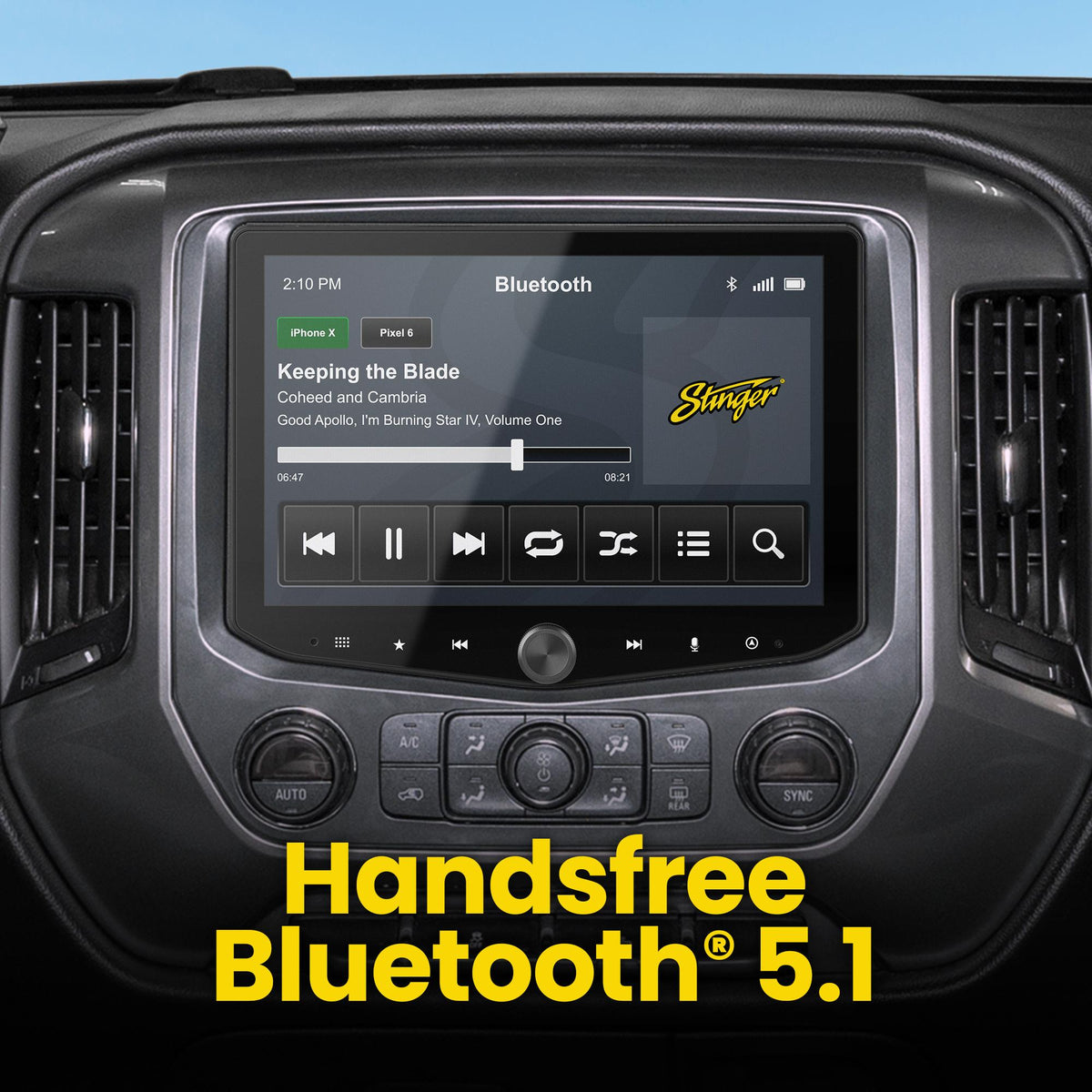 Stinger SRK-GM14HX IX210/UN1810 Full Radio Integration Kit for 2014-2018 GM Trucks