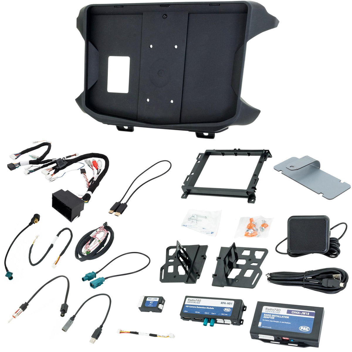 Stinger SRK-JW18HX Wrangler Jl/gladiator Jt HORIZON10® Integration & Installation Kit
