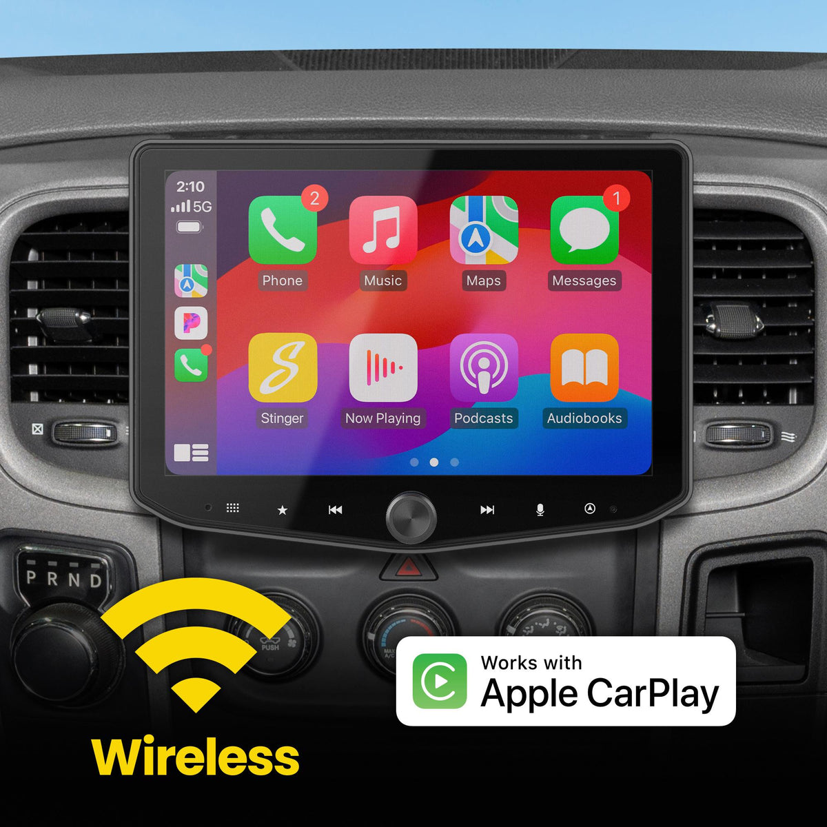 Stinger SRK-RAM13HX IX210/UN1810 Full Radio Integration Kit for 2013-2018 RAM & 2019 "Classic"