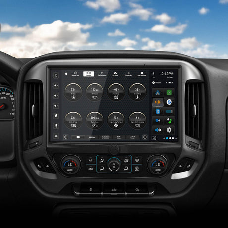 Stinger SRX-GM14128 IX212 HORIZON12 12.8" Media Receiver with Install & Integration Kit for Silverado/Sierra 1500/2500/3500
