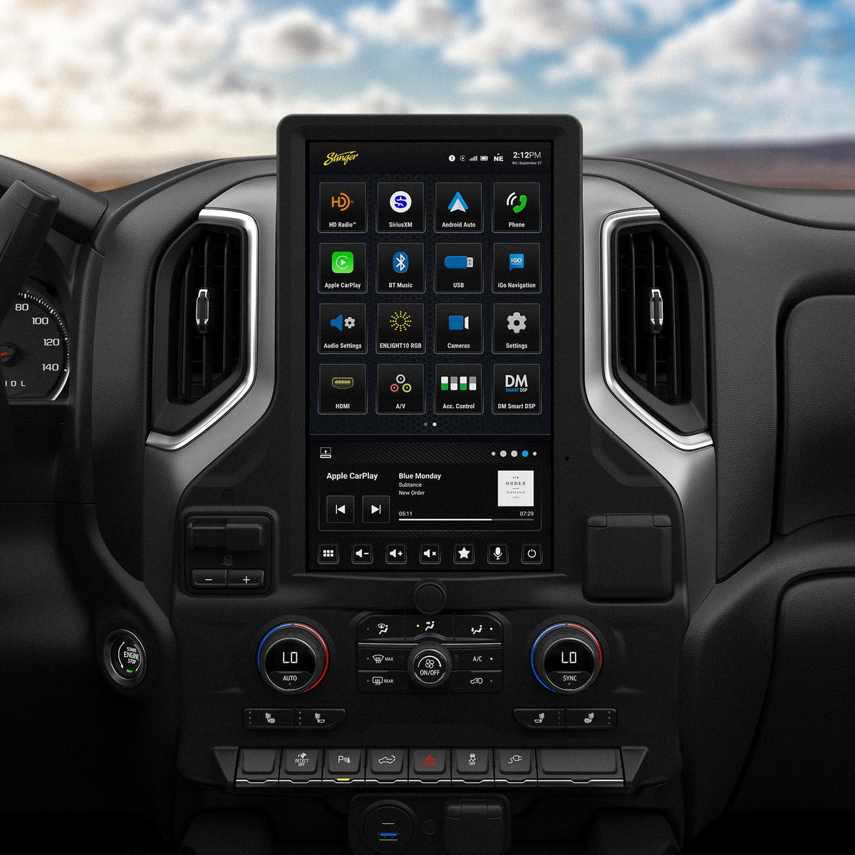 Stinger SRX-GM19128 2019-2023 Select Chevy Silverado/gmc Sierra HORIZON12 Full Integration Kit
