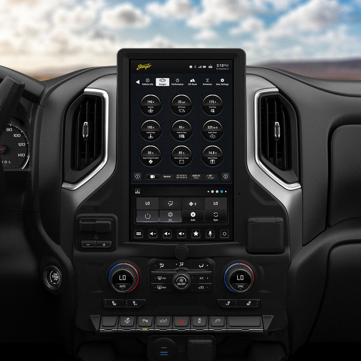 Stinger SRX-GM19128 2019-2023 Select Chevy Silverado/gmc Sierra HORIZON12 Full Integration Kit
