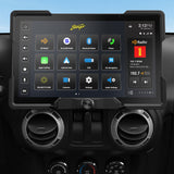 Stinger SRX-JK11128 IX212 HORIZON12 12.8" Media Receiver with Install & Integration Kit for Jeep Wrangler JK