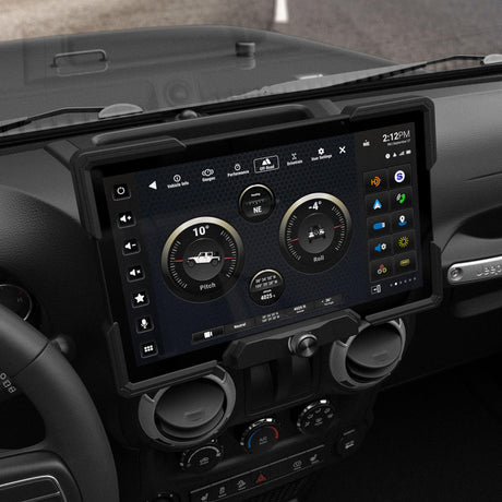 Stinger SRX-JK11128 IX212 HORIZON12 12.8" Media Receiver with Install & Integration Kit for Jeep Wrangler JK