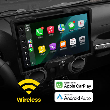 Stinger SRX-JK11128 IX212 HORIZON12 12.8" Media Receiver with Install & Integration Kit for Jeep Wrangler JK