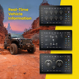 Stinger SRX-JK11128 IX212 HORIZON12 12.8" Media Receiver with Install & Integration Kit for Jeep Wrangler JK