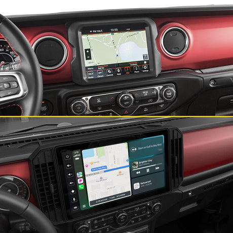 Stinger SRX-JW18128 IX212 HORIZON12 12.8" Media Receiver with Install & Integration Kit for Jeep Wrangler JL/Gladiator JT