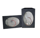 Stinger SS69HBG Select 6x9 Hatchback Speaker Boxes - Gray Carpeted (Pair)