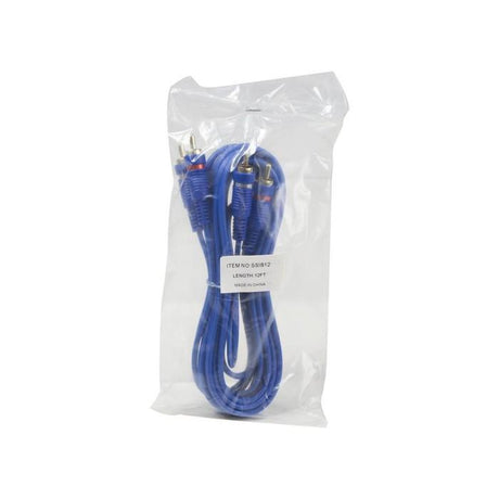 Stinger SSIB12 Select 12 FT SQ RCA Blue