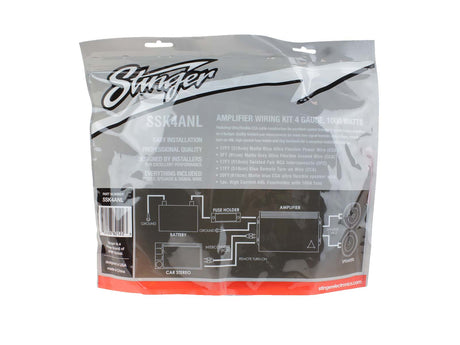 Stinger SSK4ANL Select 4 Ga Anl Amp Kit