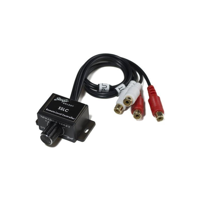 Stinger SSLC Select RCA level controller for easy control of system levels.