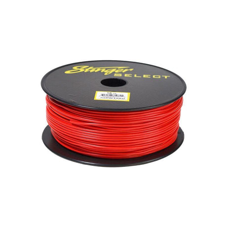 Stinger SSPW18RD Select 18 Gauge Red Primary Wire, 500 Ft.