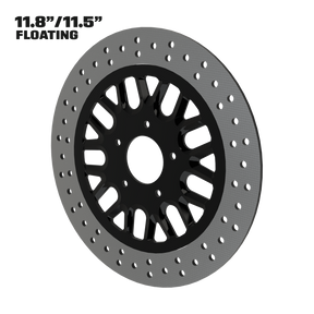 SSR 11" floating rotor in black
