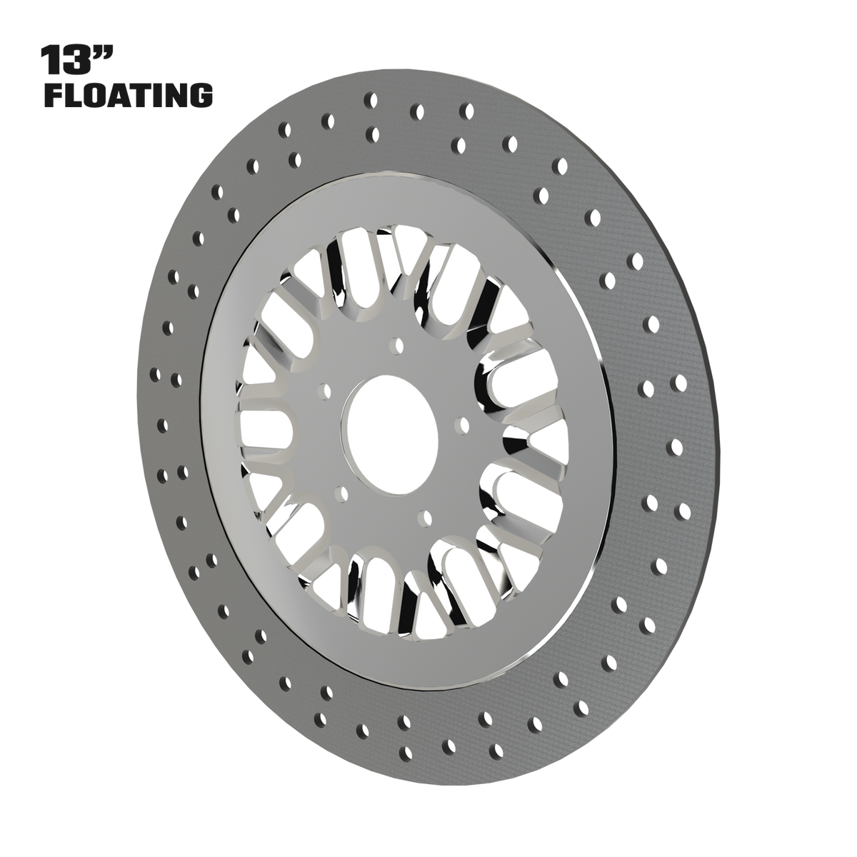 SSR 13" floating rotor in polished