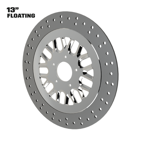 SSR 13" floating rotor in polished