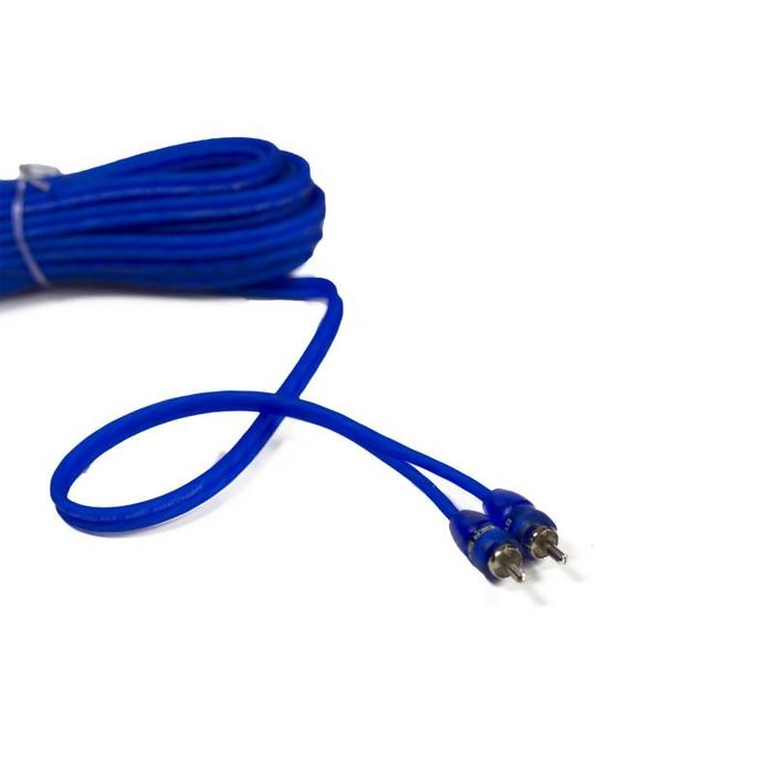 Stinger SSRCB20 20FT Blue Comp Series Twisted Rca