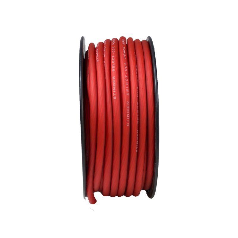 Stinger SSVLP4R Select Vl Red 4 Ga Matte Power Wire 100FT