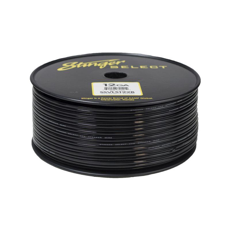 Stinger SSVLS122B Select Vl Black 12 Ga Speaker Wire 250 Ft