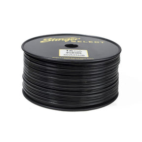 Stinger SSVLS165B Select 16 Gauge Black CCA Speaker Wire