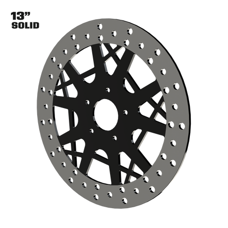 Stiletto 13" Floating Rotor in Black
