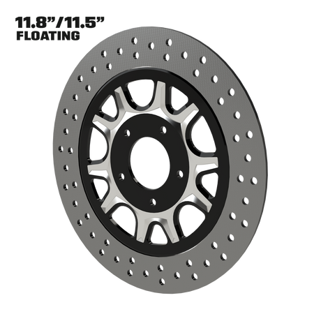 Stiletto 11" Solid Rotor in Black