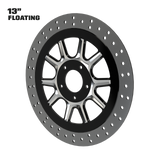 Stiletto 13" Solid Rotor in Black