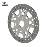 Stiletto 13" Solid Rotor in Polished