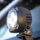 Stinger STL4PDL 4-Inch (4.4" x 4") Amber & White LED Pod Lights (Pair)