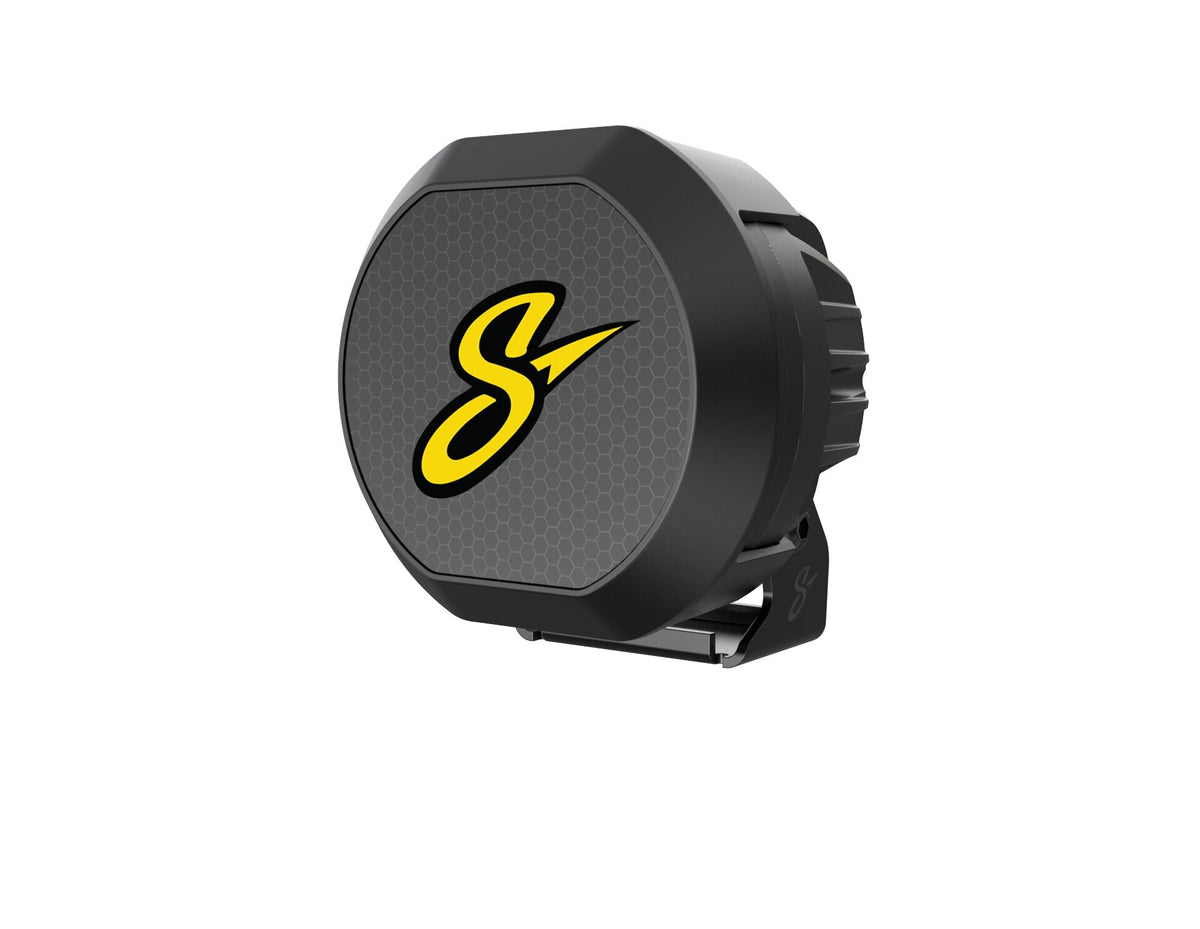 Stinger STL4PDL 4-Inch (4.4" x 4") Amber & White LED Pod Lights (Pair)