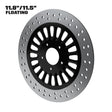 Straight Line 11" Floating Rotor in Black