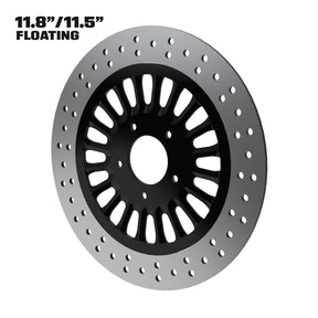 Straight Line 11" Floating Rotor in Black