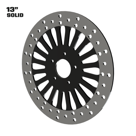 Straight Line 18" Floating Rotor in Black