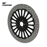 Straight Line 13" Solid Rotor in Black