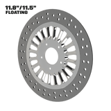Straight Line 11" Floating Rotor in Polished