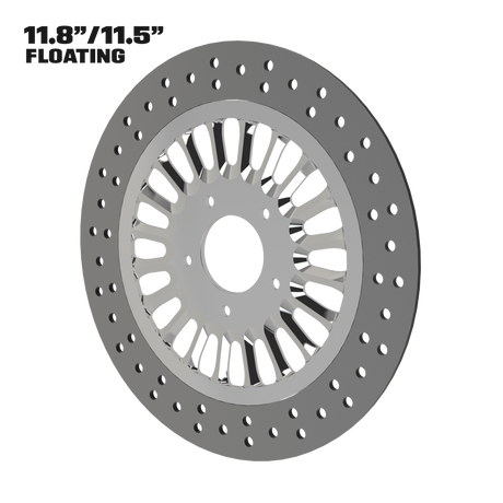 Straight Line 11" Floating Rotor in Polished