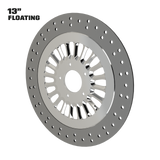 Straight Line 13" Floating Rotor in Polished