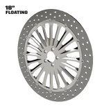 Straight Line 18" Floating Rotor in Polished